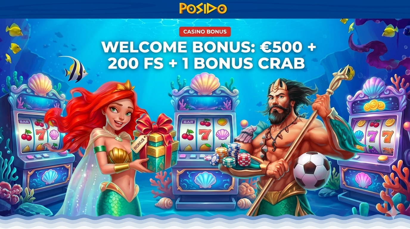 Übersicht der Posido Casino Zahlungsmethoden inklusive Krypto-Optionen і Auszahlungslimits.